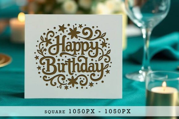 Download Cricut Happy Birthday Card SVG - Cricut Collection