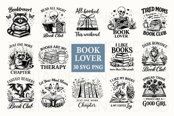 Download Book Lover SVG Bundle Quotes Cricut - Cricut Collection