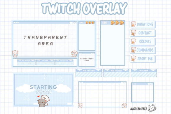 Download Twitch Stream Package Overlays Panels - Twitch Collection