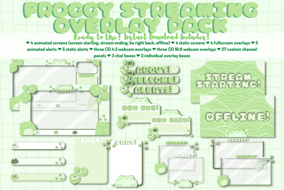 Download Froggy Twitch Stream Package - Twitch Collection