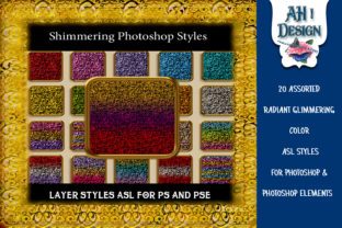 Download 20 Shimmering Photoshop Layer Styles - Layer styles Collection