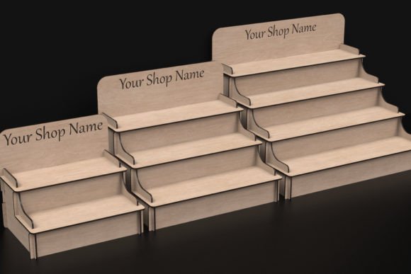 Download Laser Cut Slot Together Display Stand - Display Collection