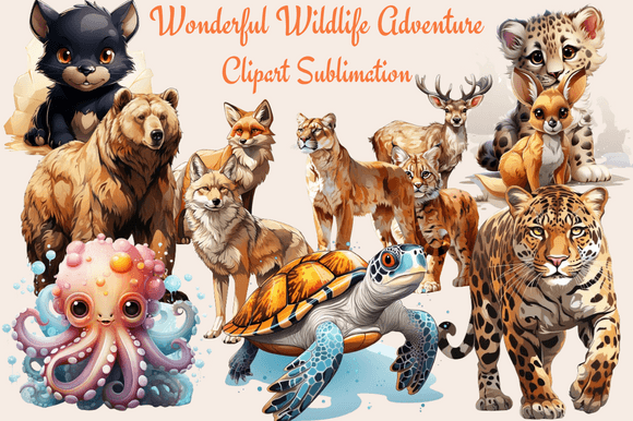 Download Wonderful Wildlife Adventure Clipart Sub - Wildlife Collection
