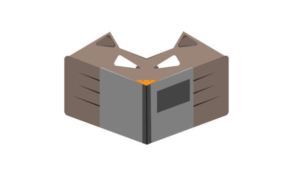 Download Owl Geek Reading Book Illustration - Geek Collection